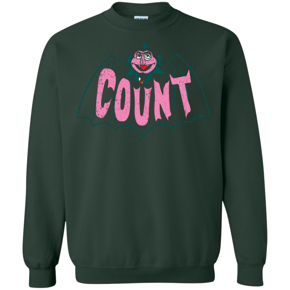 Sweatshirts Forest Green / S Count Crewneck Sweatshirt
