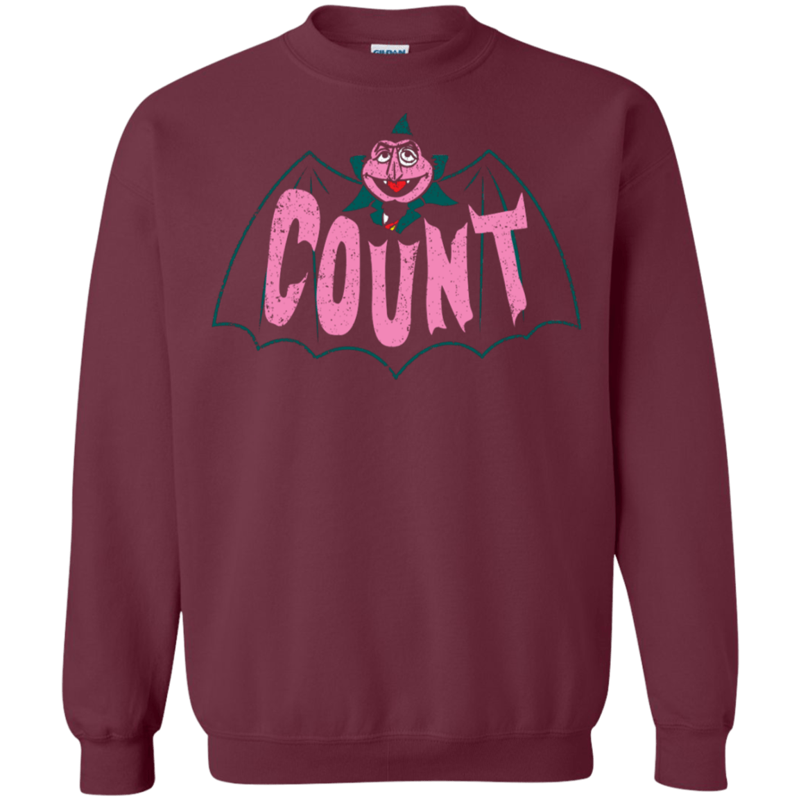 Sweatshirts Maroon / S Count Crewneck Sweatshirt