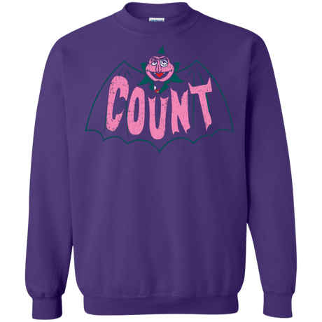 Sweatshirts Purple / S Count Crewneck Sweatshirt