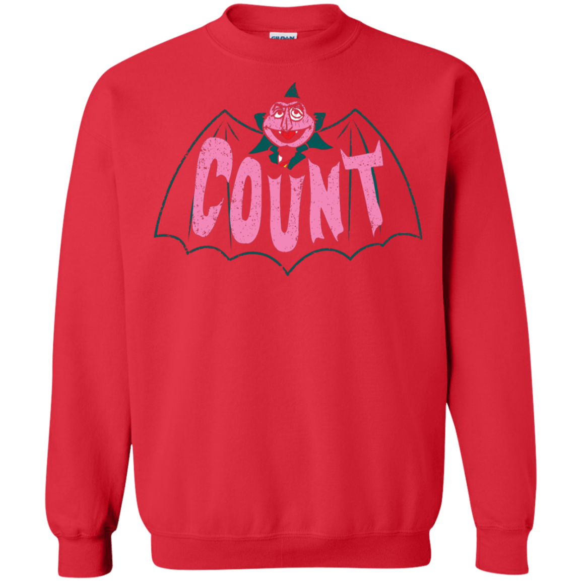 Sweatshirts Red / S Count Crewneck Sweatshirt