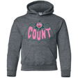 Sweatshirts Dark Heather / YS Count Youth Hoodie