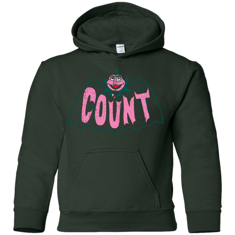 Sweatshirts Forest Green / YS Count Youth Hoodie