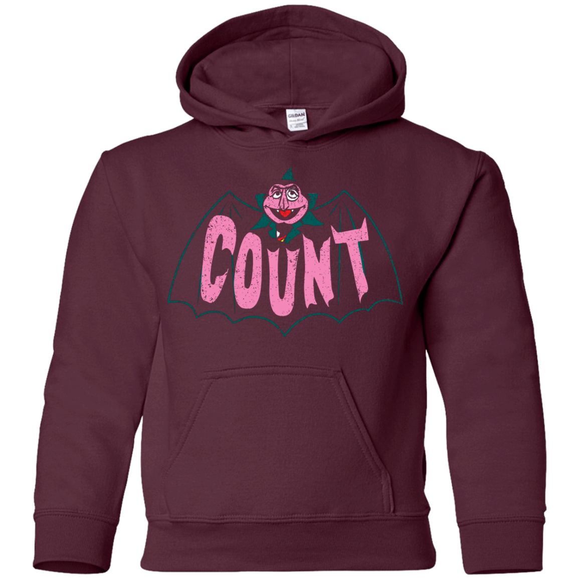 Sweatshirts Maroon / YS Count Youth Hoodie