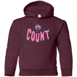 Sweatshirts Maroon / YS Count Youth Hoodie