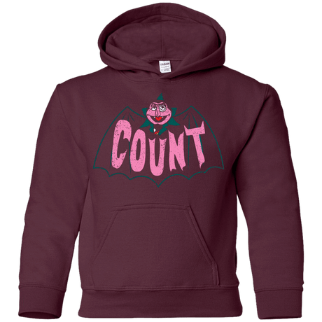 Sweatshirts Maroon / YS Count Youth Hoodie
