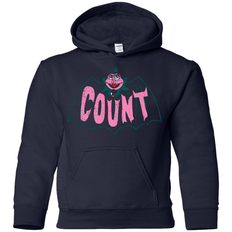 Sweatshirts Navy / YS Count Youth Hoodie