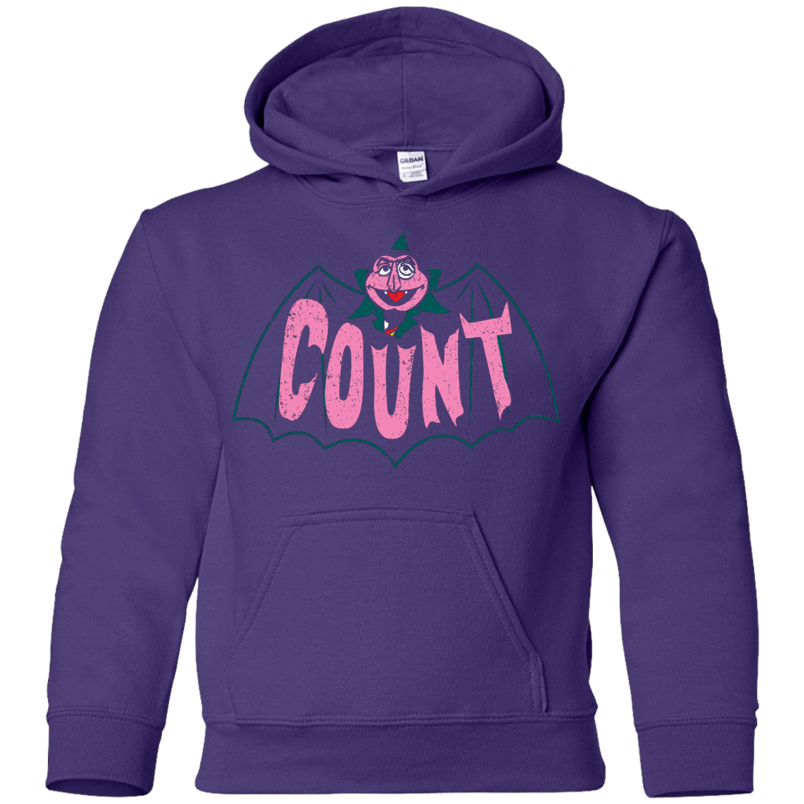 Sweatshirts Purple / YS Count Youth Hoodie