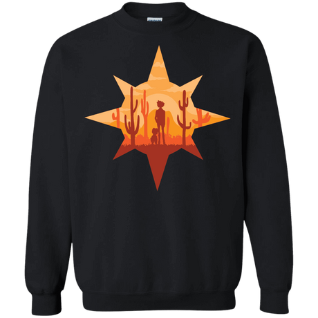 Sweatshirts Black / S Courage Crewneck Sweatshirt