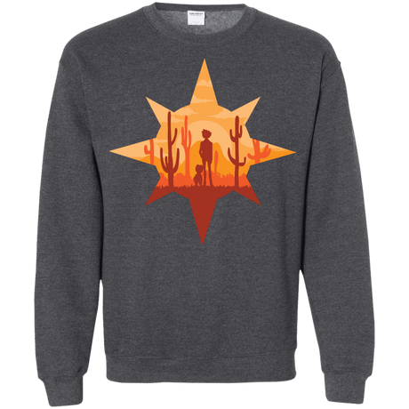 Sweatshirts Dark Heather / S Courage Crewneck Sweatshirt