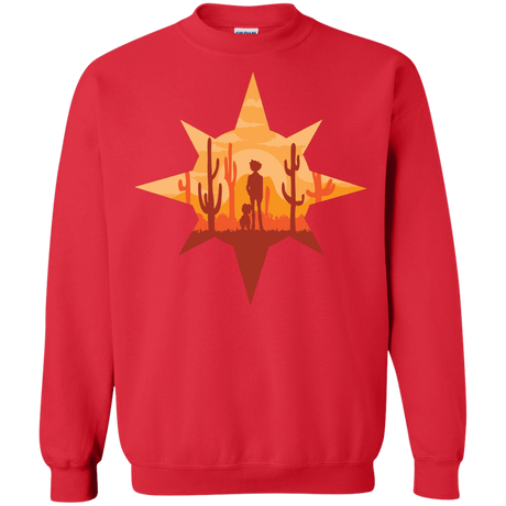 Sweatshirts Red / S Courage Crewneck Sweatshirt