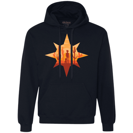 Sweatshirts Navy / S Courage Premium Fleece Hoodie