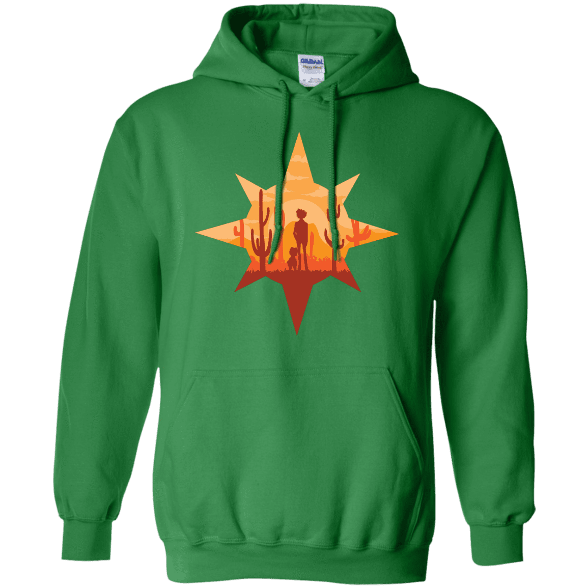 Sweatshirts Irish Green / S Courage Pullover Hoodie