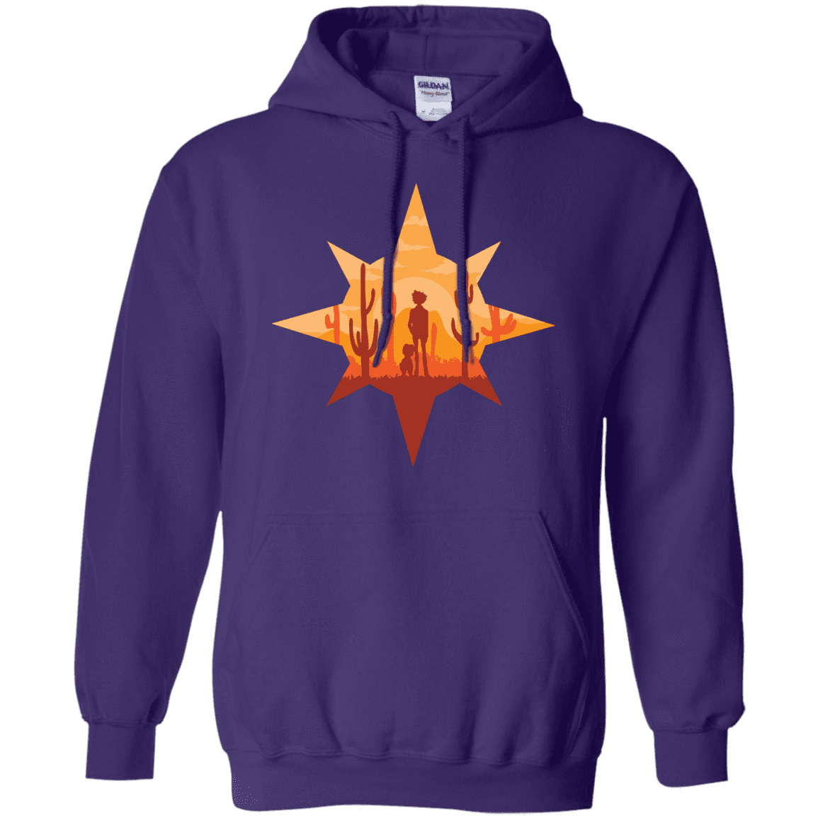 Sweatshirts Purple / S Courage Pullover Hoodie