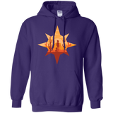 Sweatshirts Purple / S Courage Pullover Hoodie