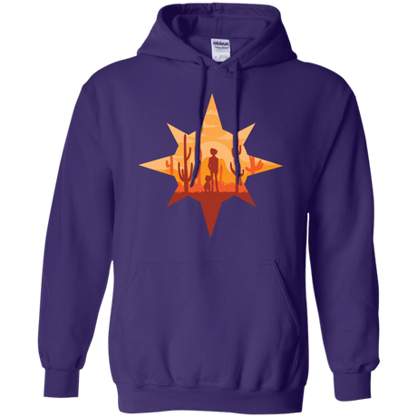Sweatshirts Purple / S Courage Pullover Hoodie