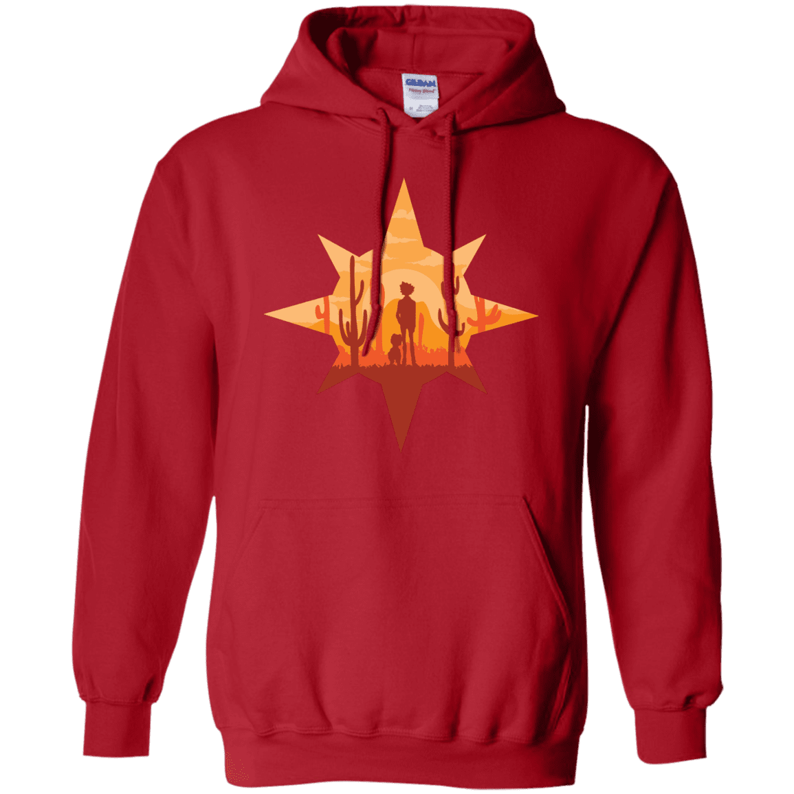 Sweatshirts Red / S Courage Pullover Hoodie