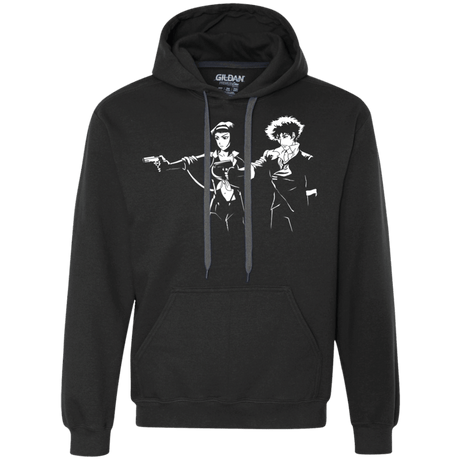 Sweatshirts Black / S Cowboy Fiction Premium Fleece Hoodie