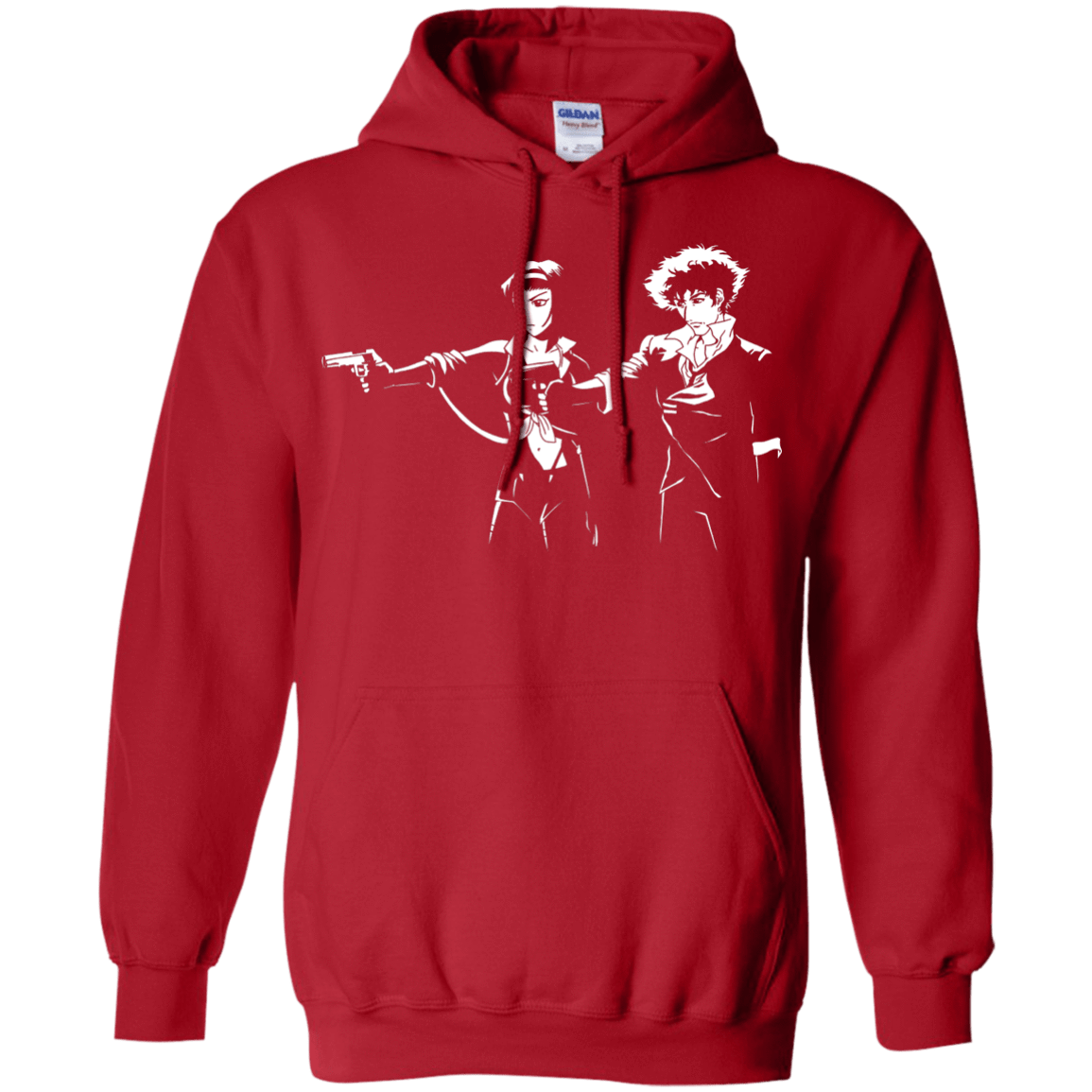 Sweatshirts Red / S Cowboy Fiction Pullover Hoodie