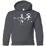 Sweatshirts Charcoal / YS Cowboy Fiction Youth Hoodie