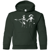 Sweatshirts Forest Green / YS Cowboy Fiction Youth Hoodie