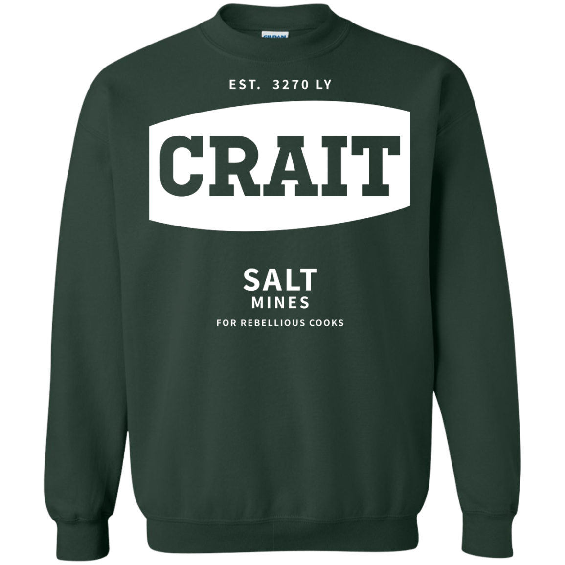 Sweatshirts Forest Green / S Crait Saxa Salt Crewneck Sweatshirt