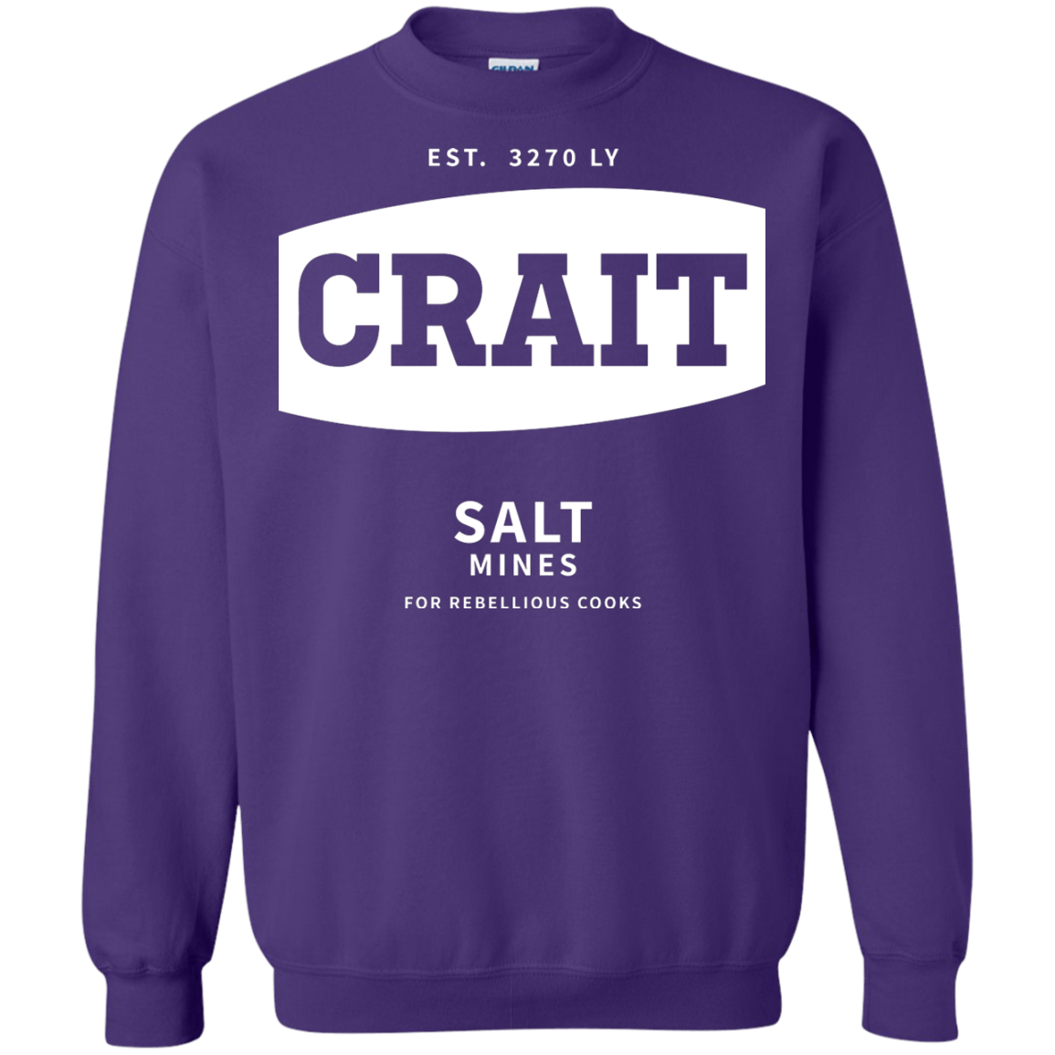 Sweatshirts Purple / S Crait Saxa Salt Crewneck Sweatshirt