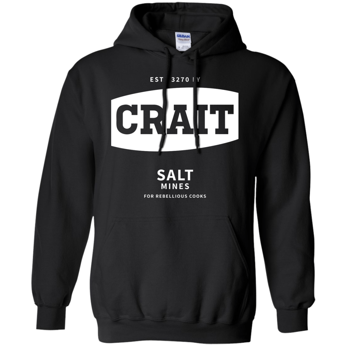 Sweatshirts Black / S Crait Saxa Salt Pullover Hoodie