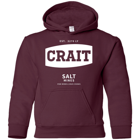 Sweatshirts Maroon / YS Crait Saxa Salt Youth Hoodie