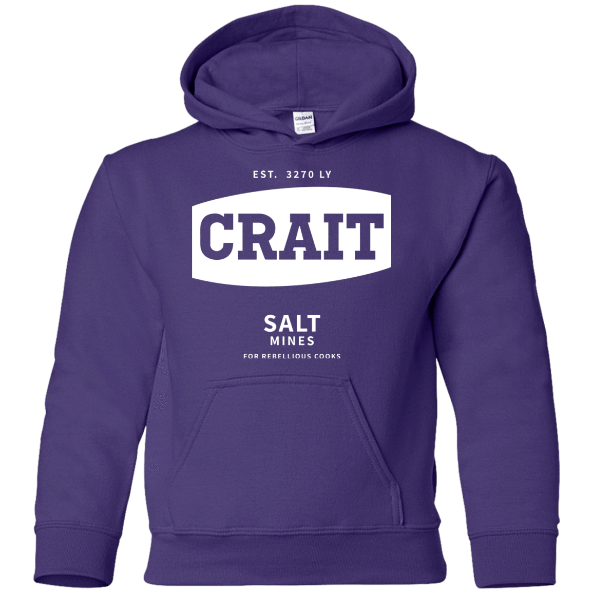 Sweatshirts Purple / YS Crait Saxa Salt Youth Hoodie