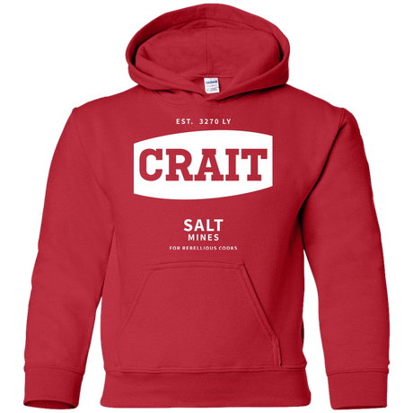 Sweatshirts Red / YS Crait Saxa Salt Youth Hoodie