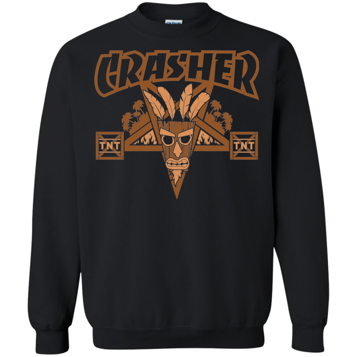 Sweatshirts Black / S CRASHER Crewneck Sweatshirt