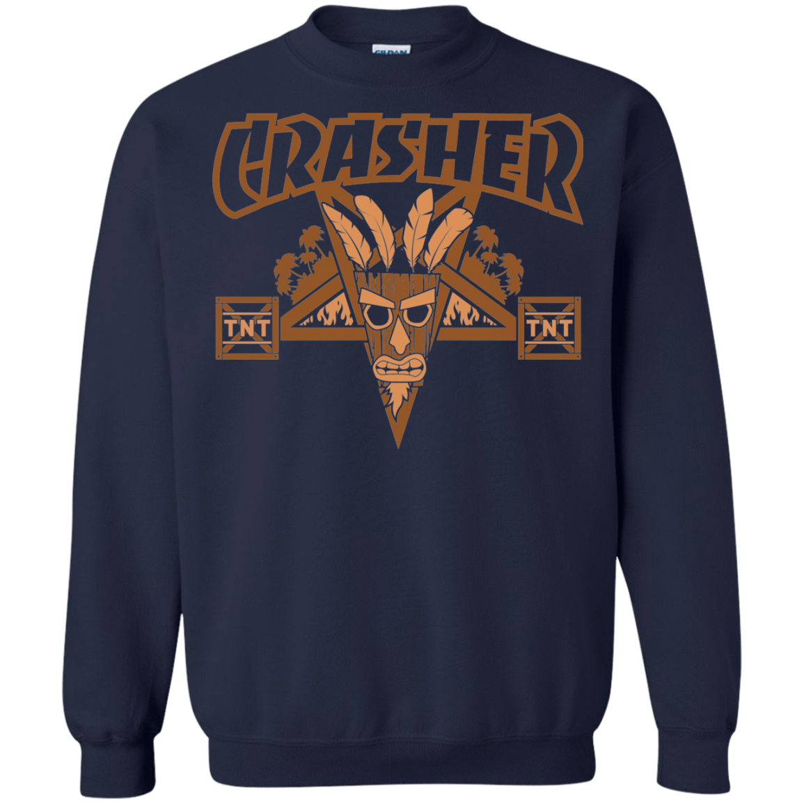 Sweatshirts Navy / S CRASHER Crewneck Sweatshirt