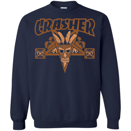 Sweatshirts Navy / S CRASHER Crewneck Sweatshirt