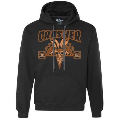 Sweatshirts Black / S CRASHER Premium Fleece Hoodie