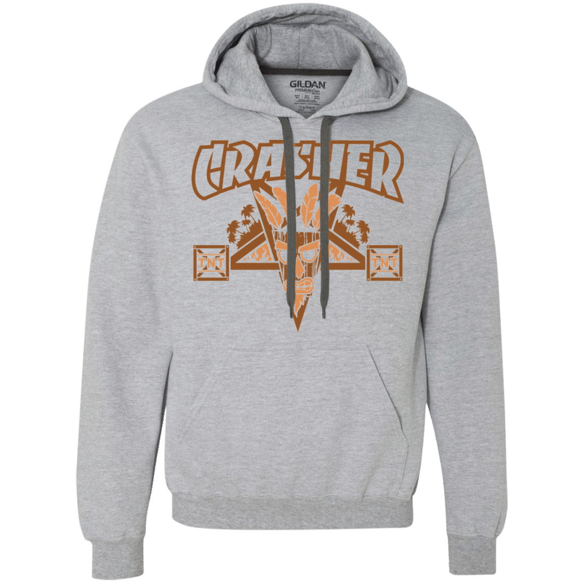 Sweatshirts Sport Grey / S CRASHER Premium Fleece Hoodie