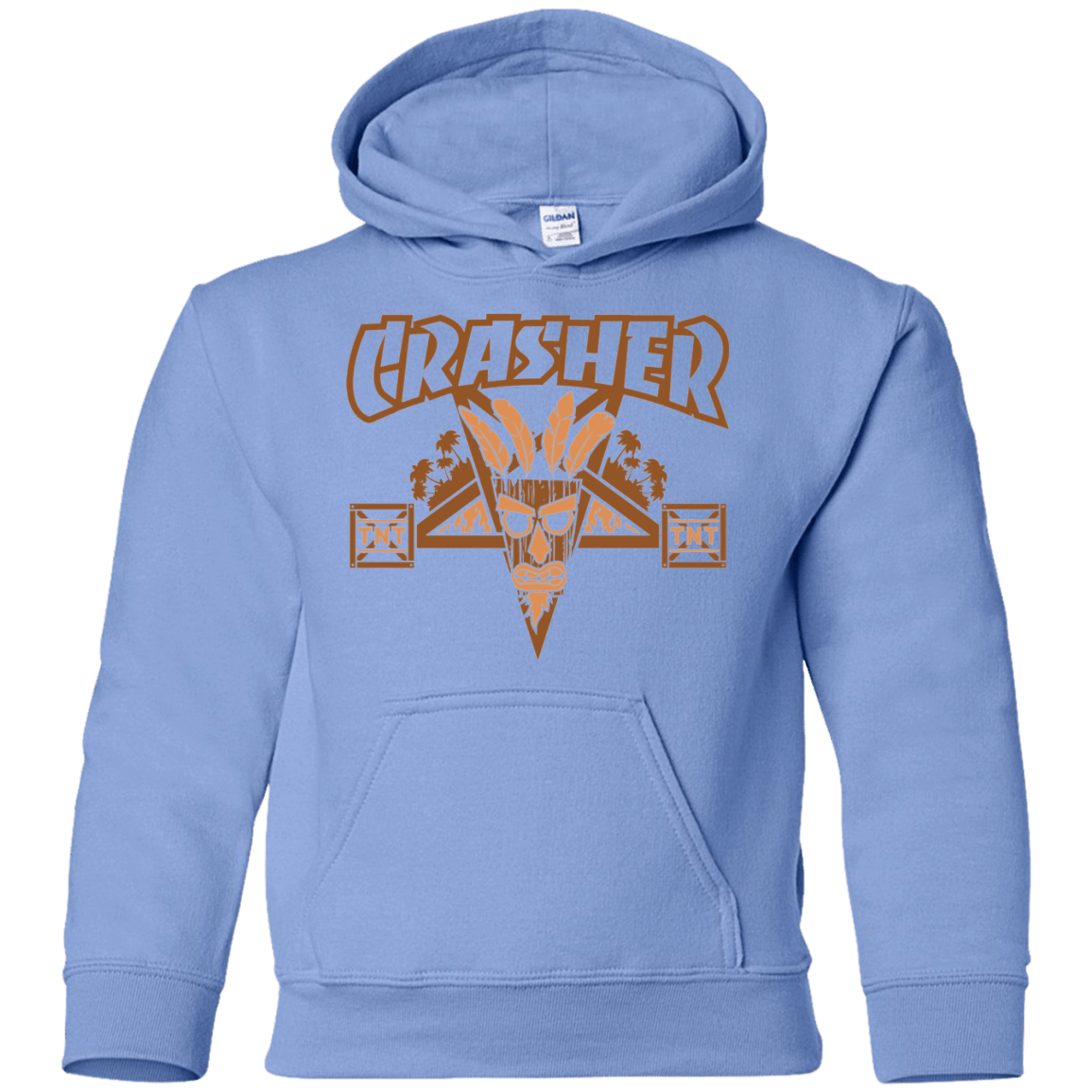 Sweatshirts Carolina Blue / YS CRASHER Youth Hoodie