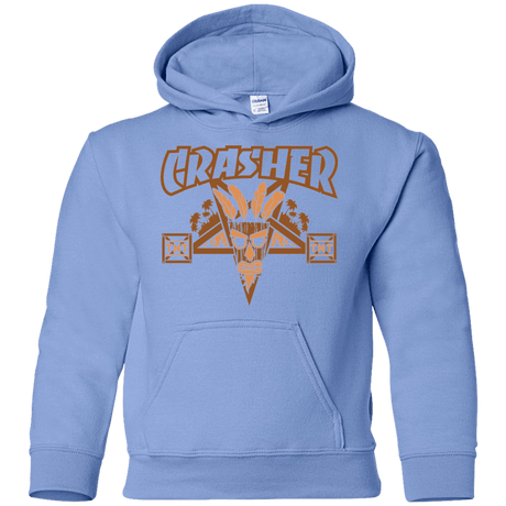 Sweatshirts Carolina Blue / YS CRASHER Youth Hoodie
