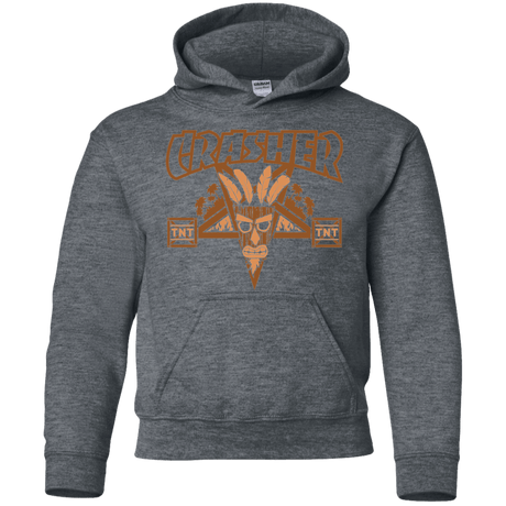 Sweatshirts Dark Heather / YS CRASHER Youth Hoodie