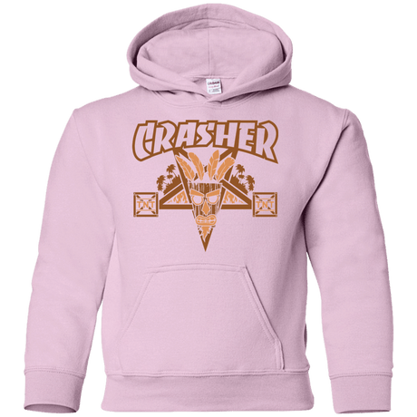 Sweatshirts Light Pink / YS CRASHER Youth Hoodie