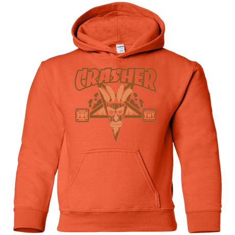 Sweatshirts Orange / YS CRASHER Youth Hoodie