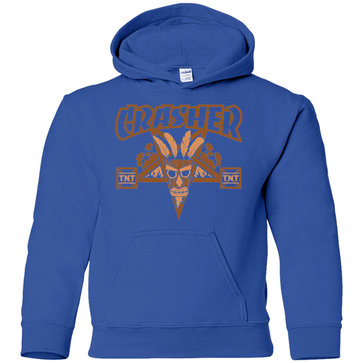 Sweatshirts Royal / YS CRASHER Youth Hoodie