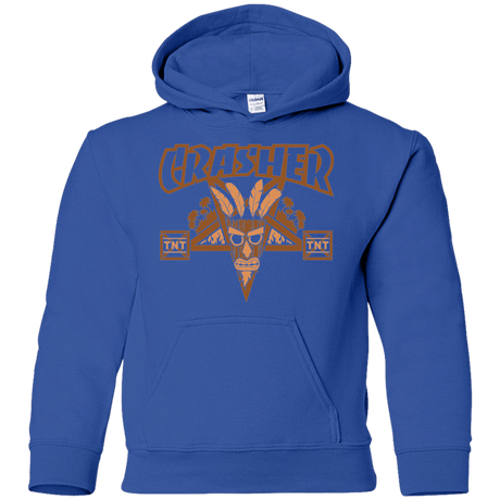 Sweatshirts Royal / YS CRASHER Youth Hoodie