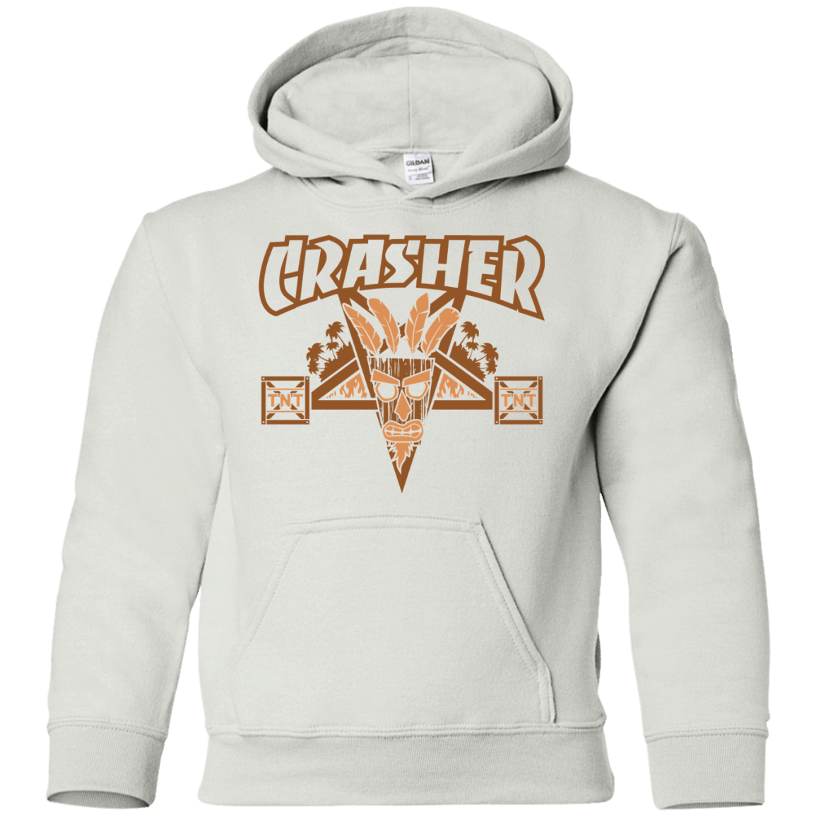 Sweatshirts White / YS CRASHER Youth Hoodie