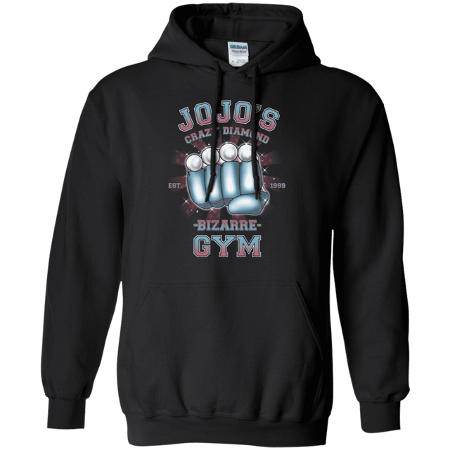 Sweatshirts Black / S Crazy Diamond Gym Pullover Hoodie