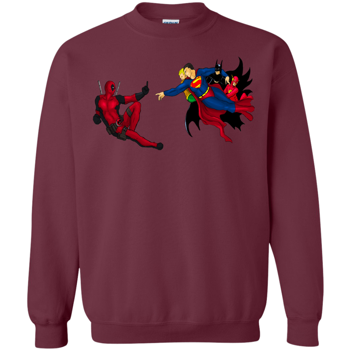 Sweatshirts Maroon / S Creation of the Merc Crewneck Sweatshirt