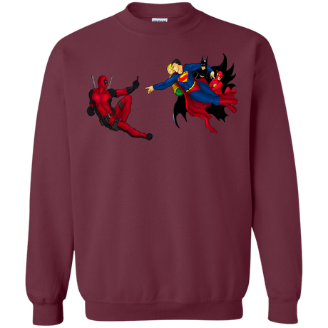 Sweatshirts Maroon / S Creation of the Merc Crewneck Sweatshirt