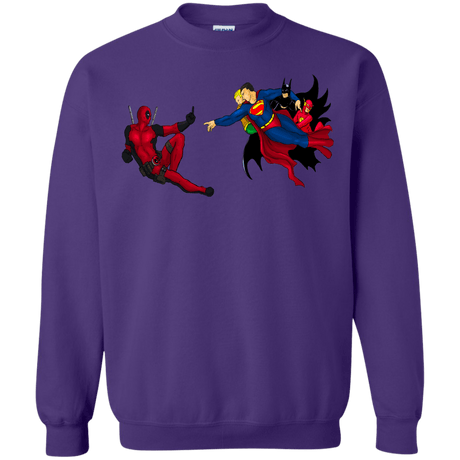 Sweatshirts Purple / S Creation of the Merc Crewneck Sweatshirt
