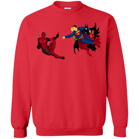 Sweatshirts Red / S Creation of the Merc Crewneck Sweatshirt