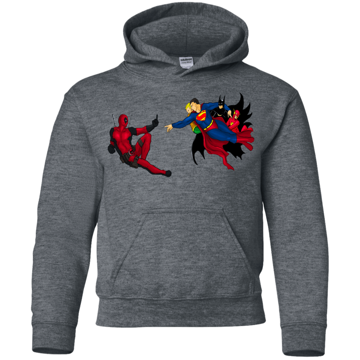 Sweatshirts Dark Heather / YS Creation of the Merc Youth Hoodie