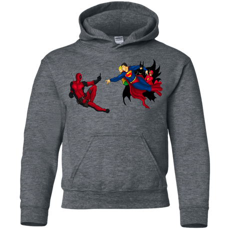 Sweatshirts Dark Heather / YS Creation of the Merc Youth Hoodie